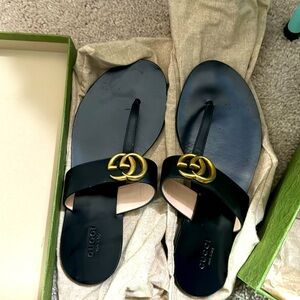 I am selling a pair of Gucci sandals.  They were only worn about 3 times.